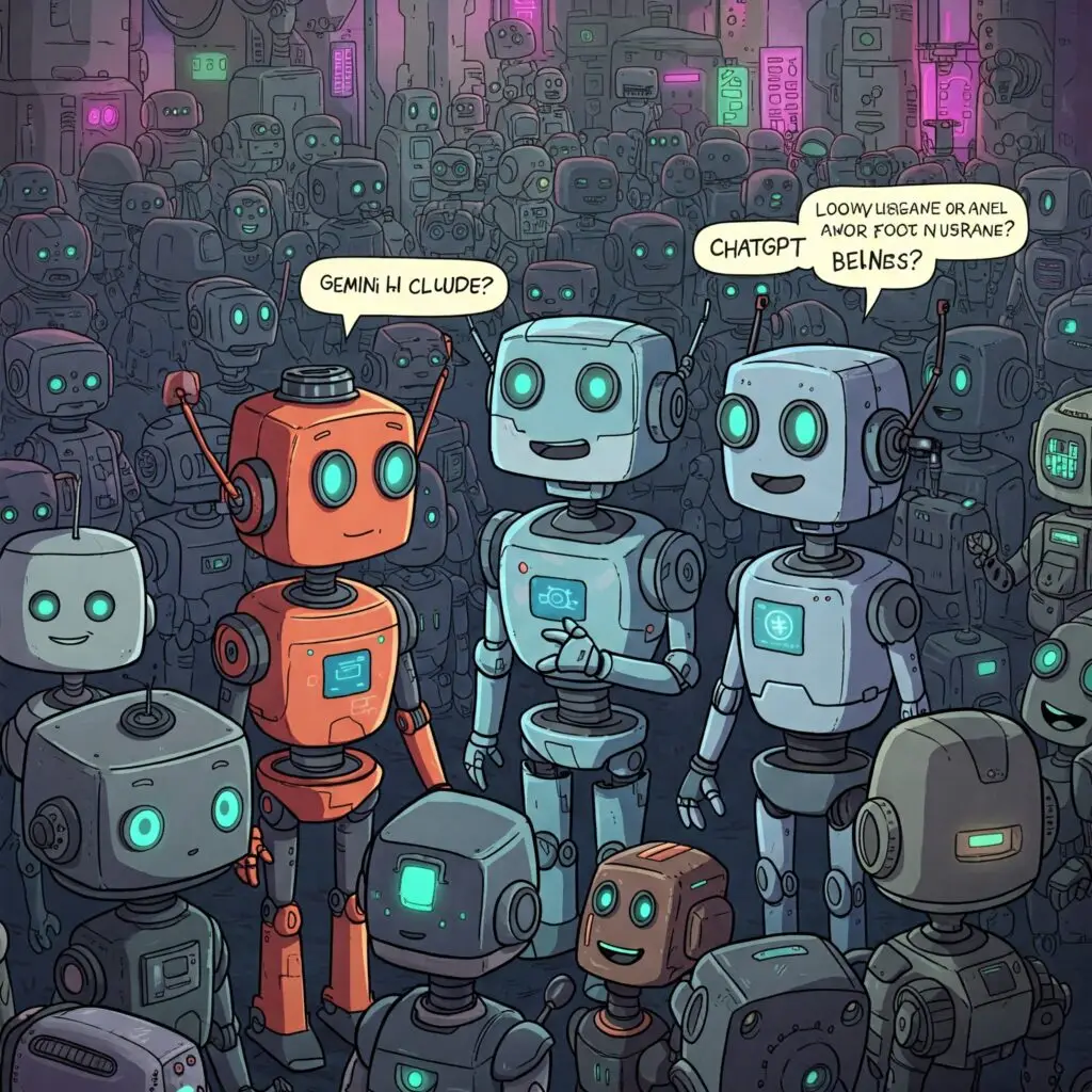 A group of LLMs